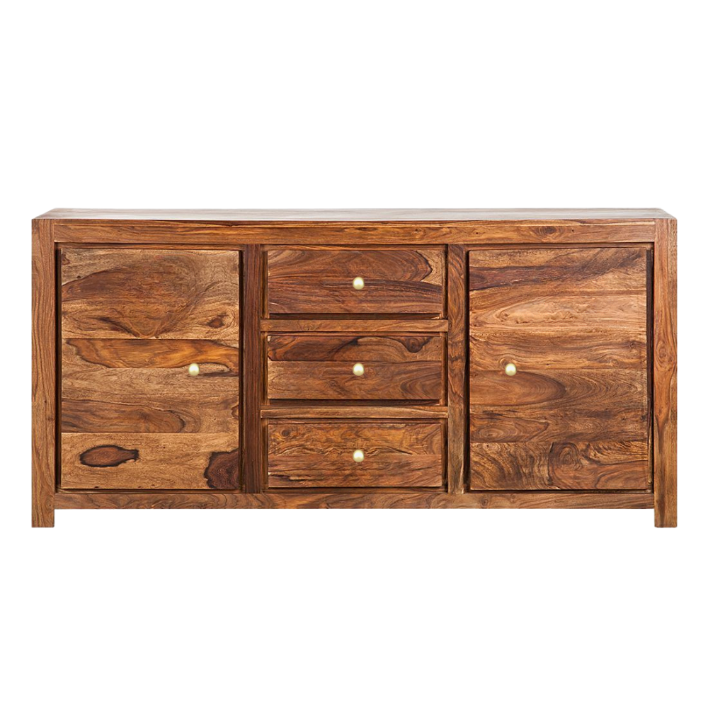 Jareth Solid Sheesham Wood Sideboard