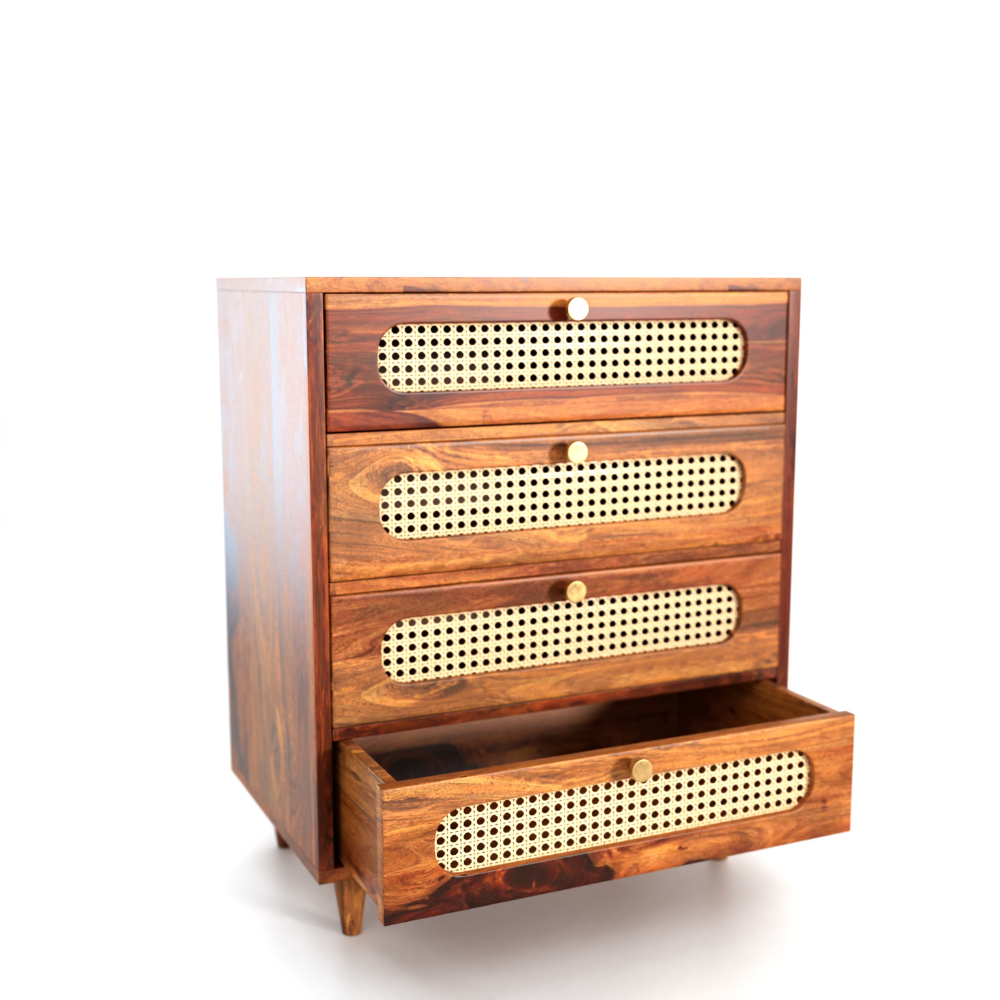 Pryor Solid Sheesham Wood Chest of Drawer