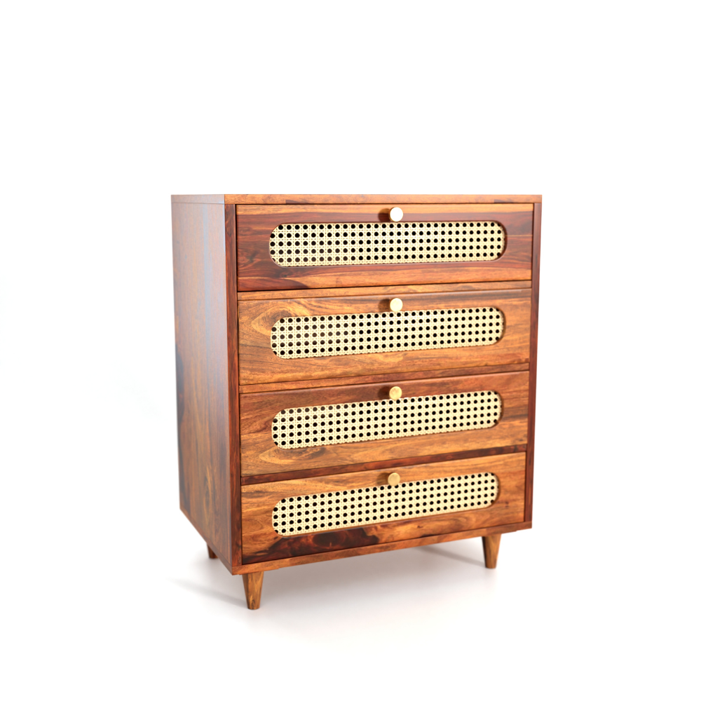 Pryor Solid Sheesham Wood Chest of Drawer