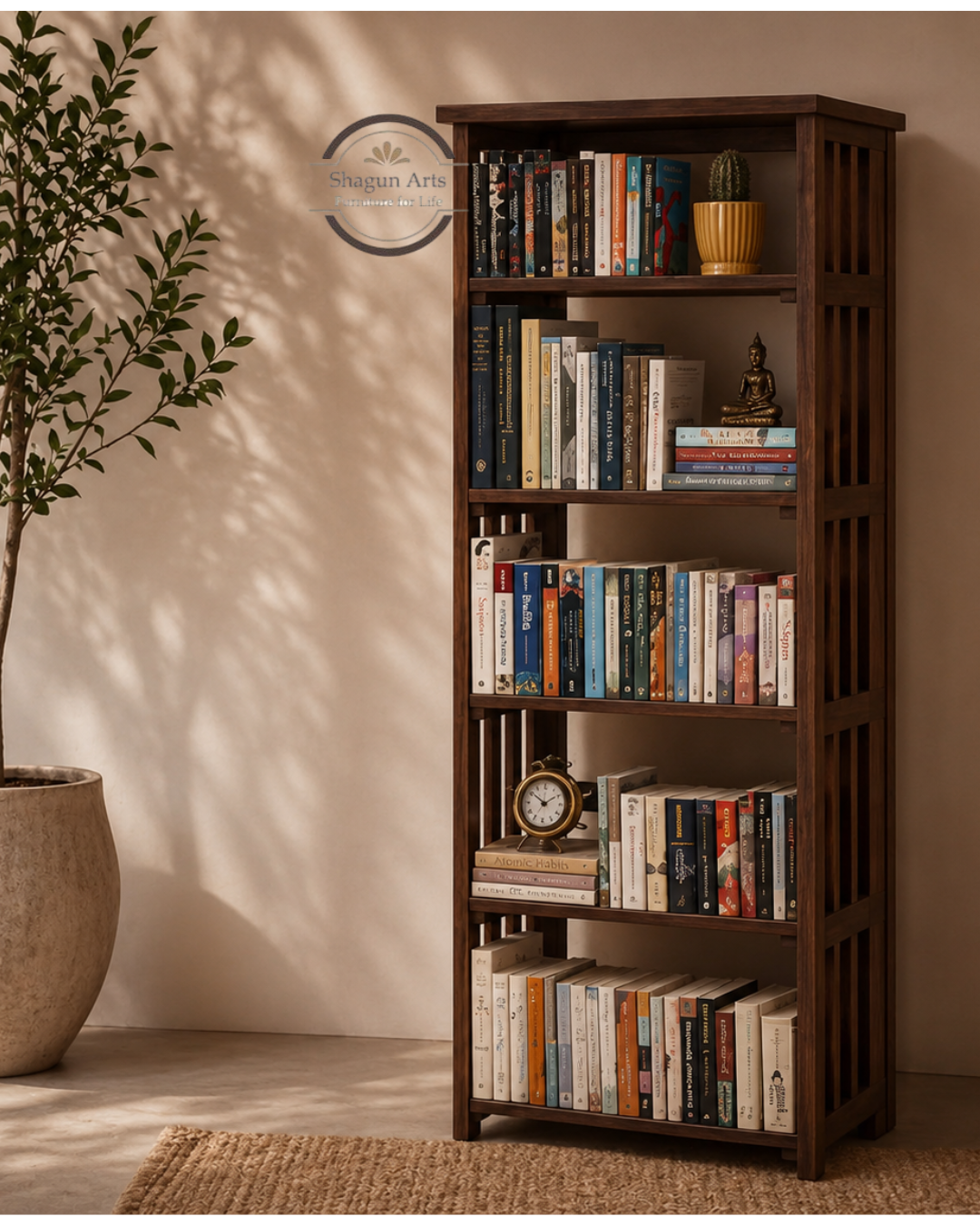 Hamlin Folding Book Shelf