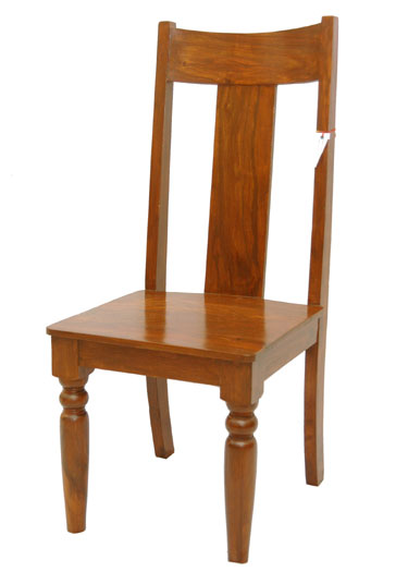 Honey Solid Wood Armchair