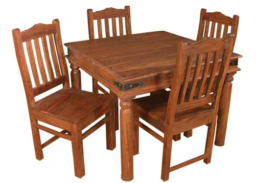 Dewey 4 seater  Sheesham Dining Table