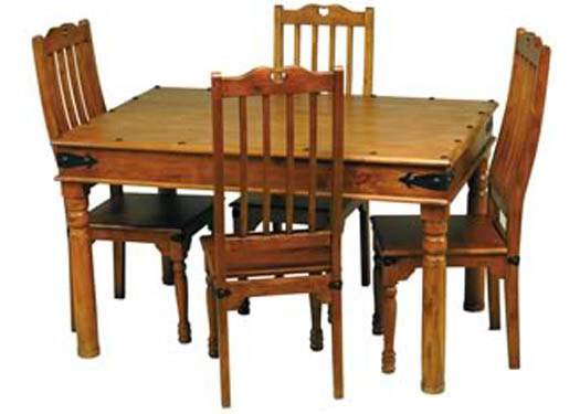Reveka Sheesham Wood Dining Table