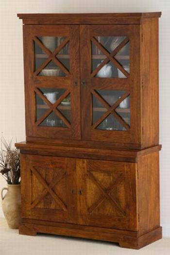 Darius Sheesham Wood Kitchen Cabinet