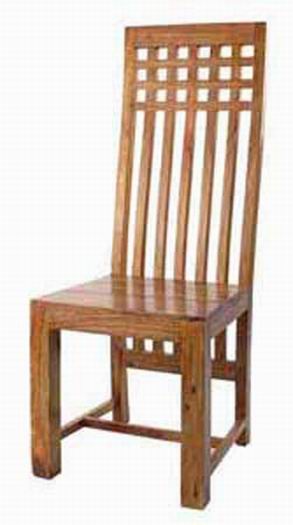 Kiplin Solid Sheesham Wood Armchair