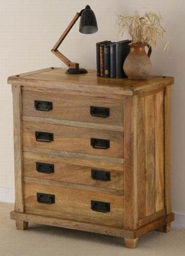 Astra Sheesham Wood Drawer Chest