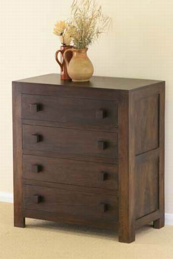 Ashton Sheesham Wood Drawer Chest