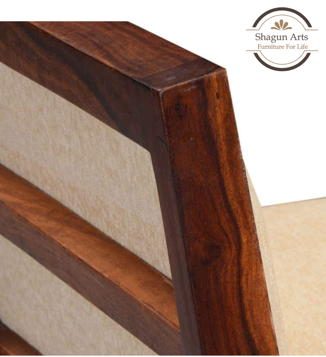 Sheesham Wood Bench for Living Room