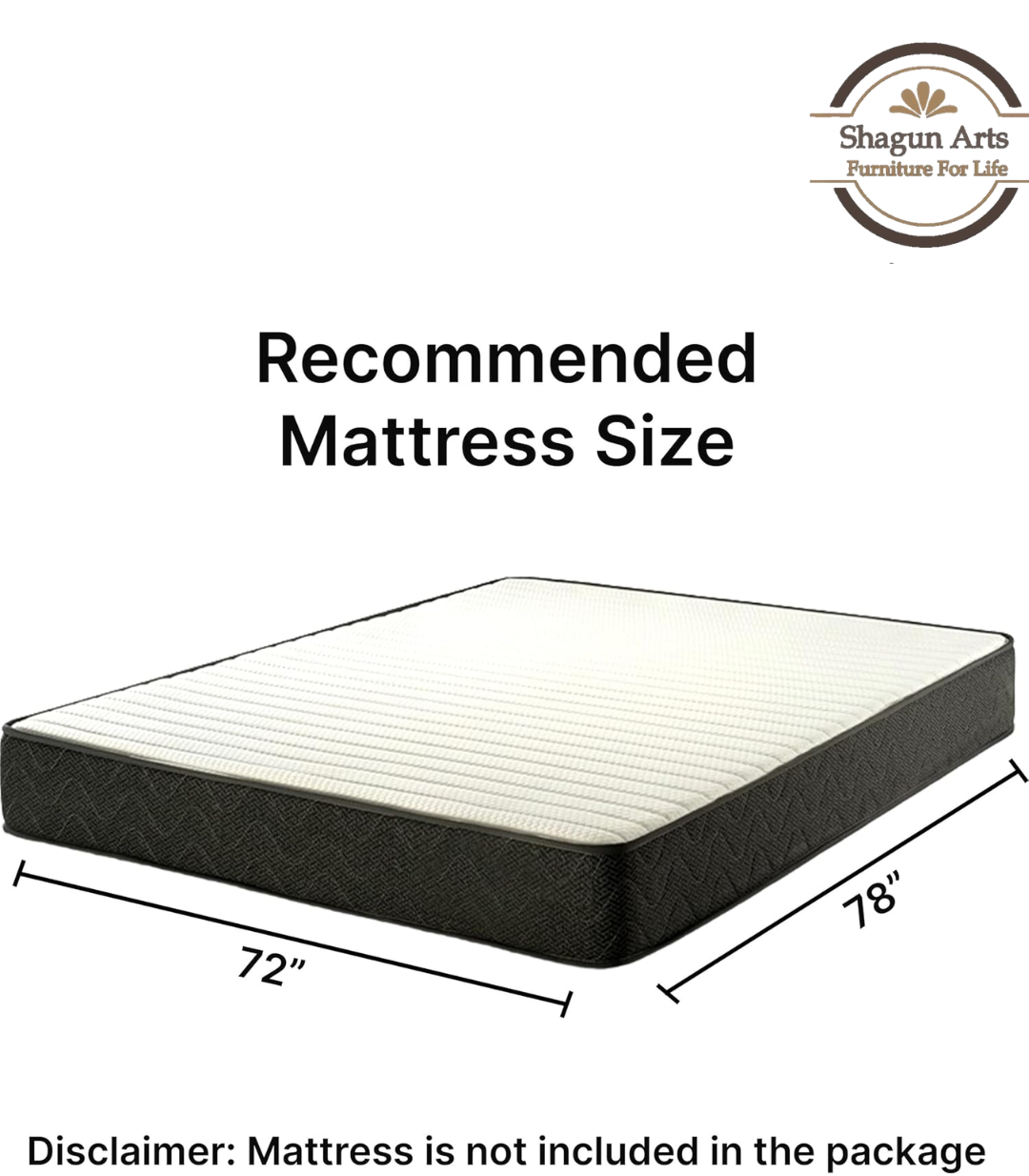 Calista Solid Sheesham Wood King Size Bed in Walnut Finish