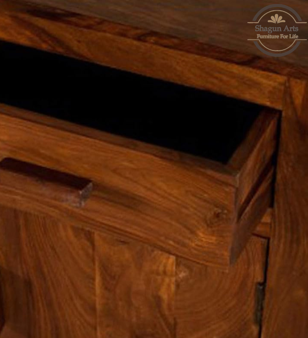 Wooden Sideboard Cabinet for Living Storage