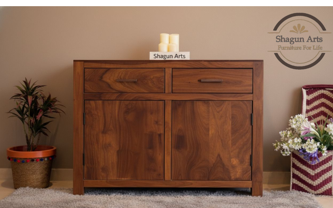 Wooden Sideboard Cabinet for Living Storage