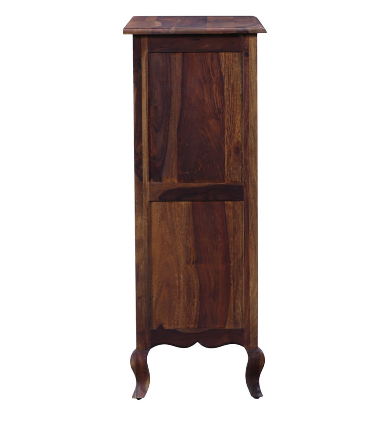 Osias Solid Wood Book Shelf in Provincial Teak Finish