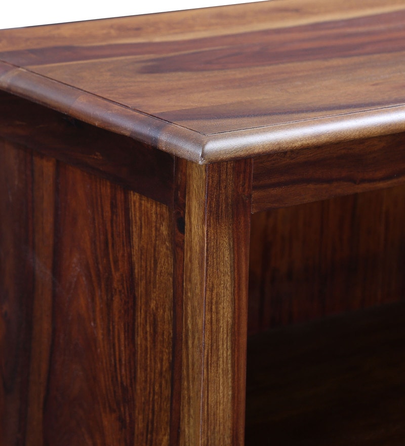Osias Solid Wood Book Shelf in Provincial Teak Finish