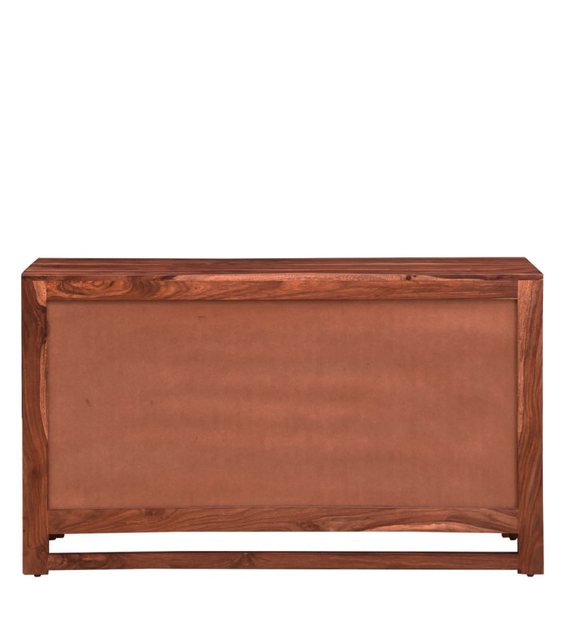 Jett Sideboard Solid Wood Sideboard in Rustic Teak Finish