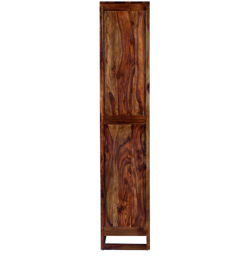 Fanny Solid Wood Book Shelf in Provincial Teak Finish