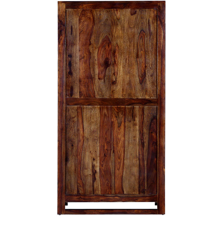 Fanny Solid Wood Book Shelf in Provincial Teak Finish