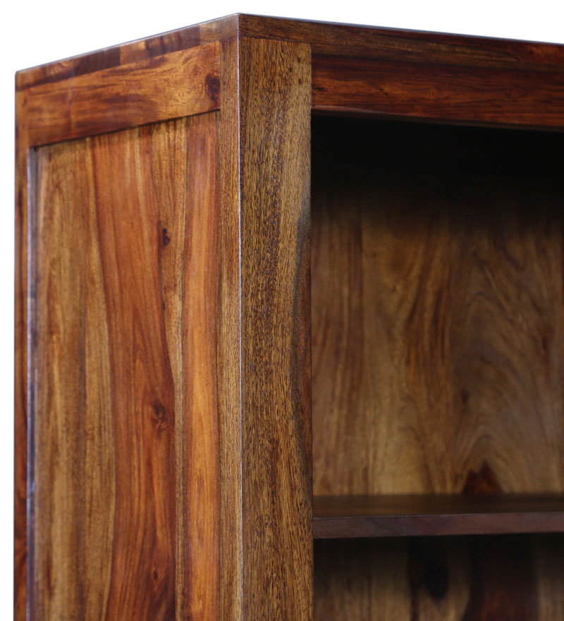 Fanny Solid Wood Book Shelf in Provincial Teak Finish