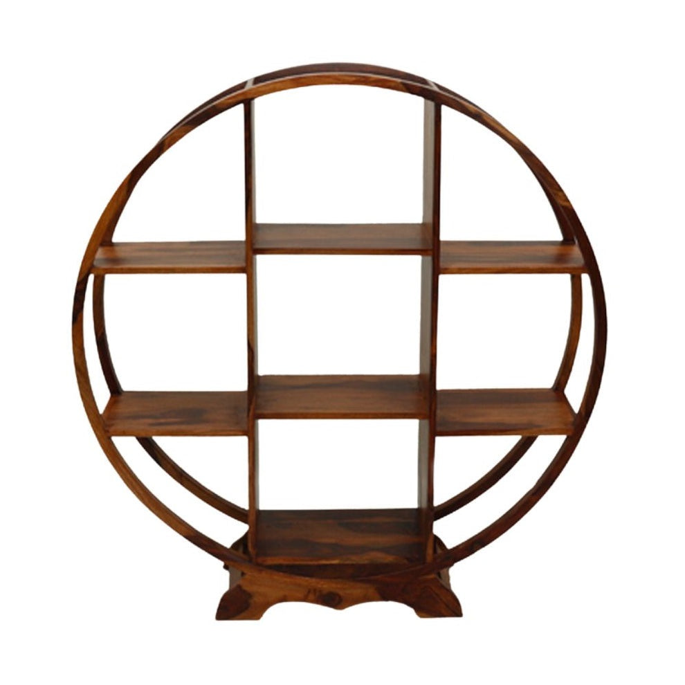 Fintan Solid Sheesham Wood Bookshelf