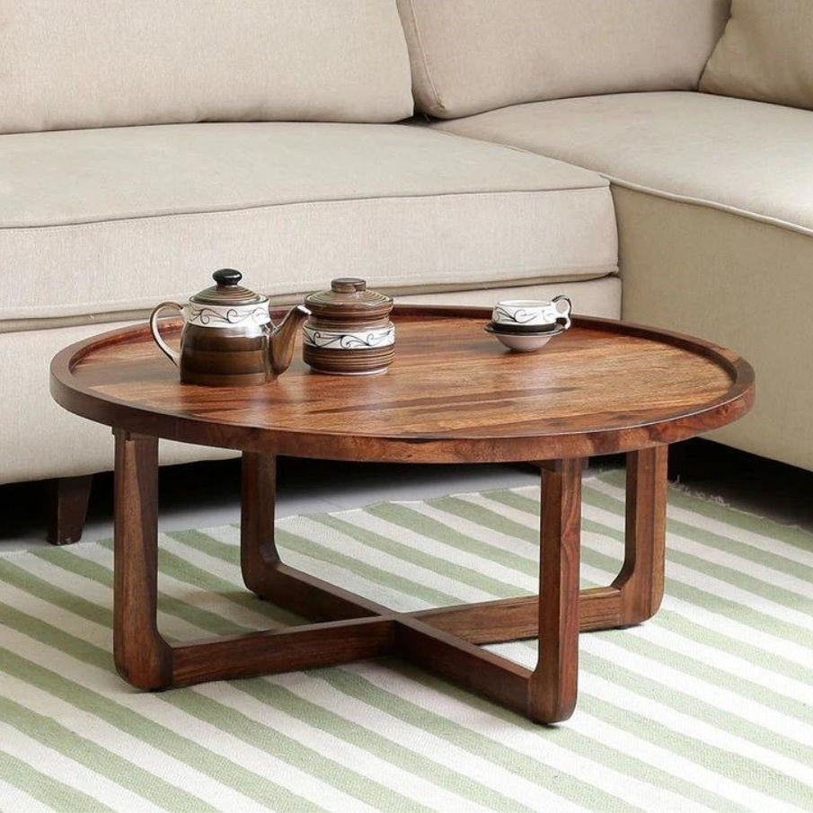 Dorian Solid Sheesham Wood Coffee Table