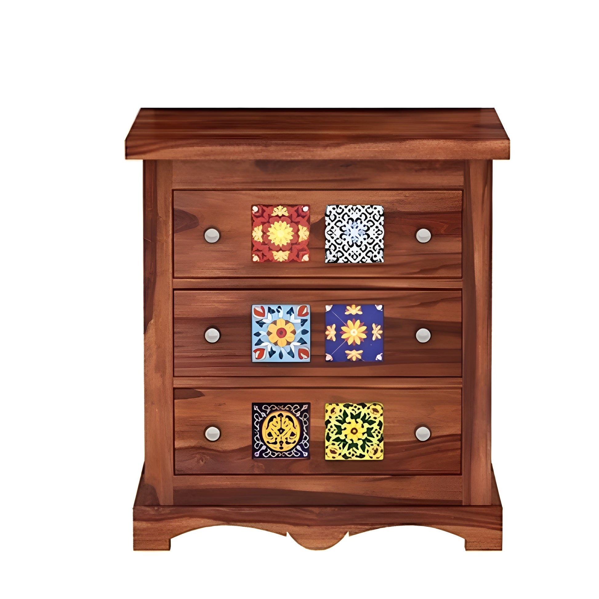 Larkin Solid Sheesham Wood Chest of Drawer