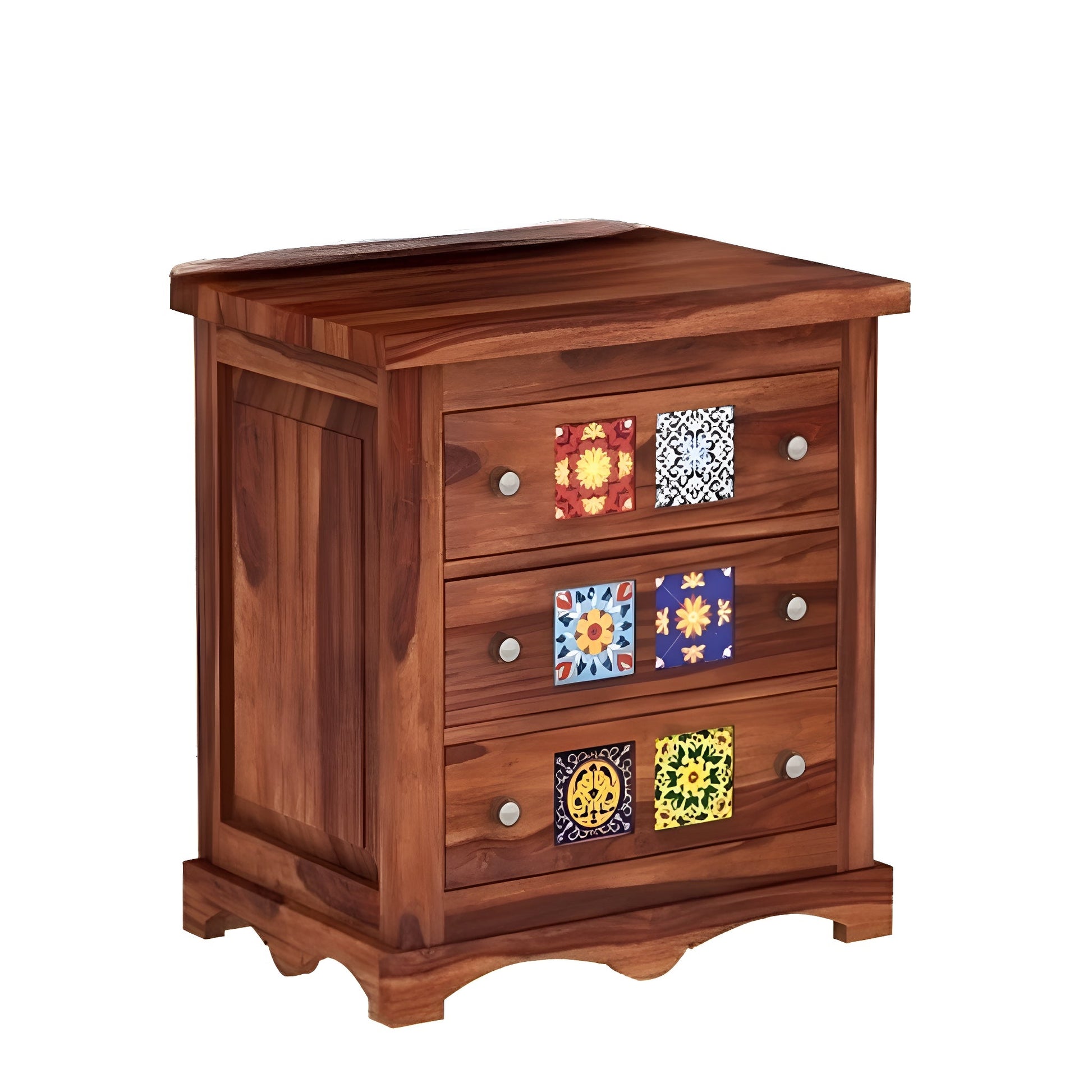 Larkin Solid Sheesham Wood Chest of Drawer