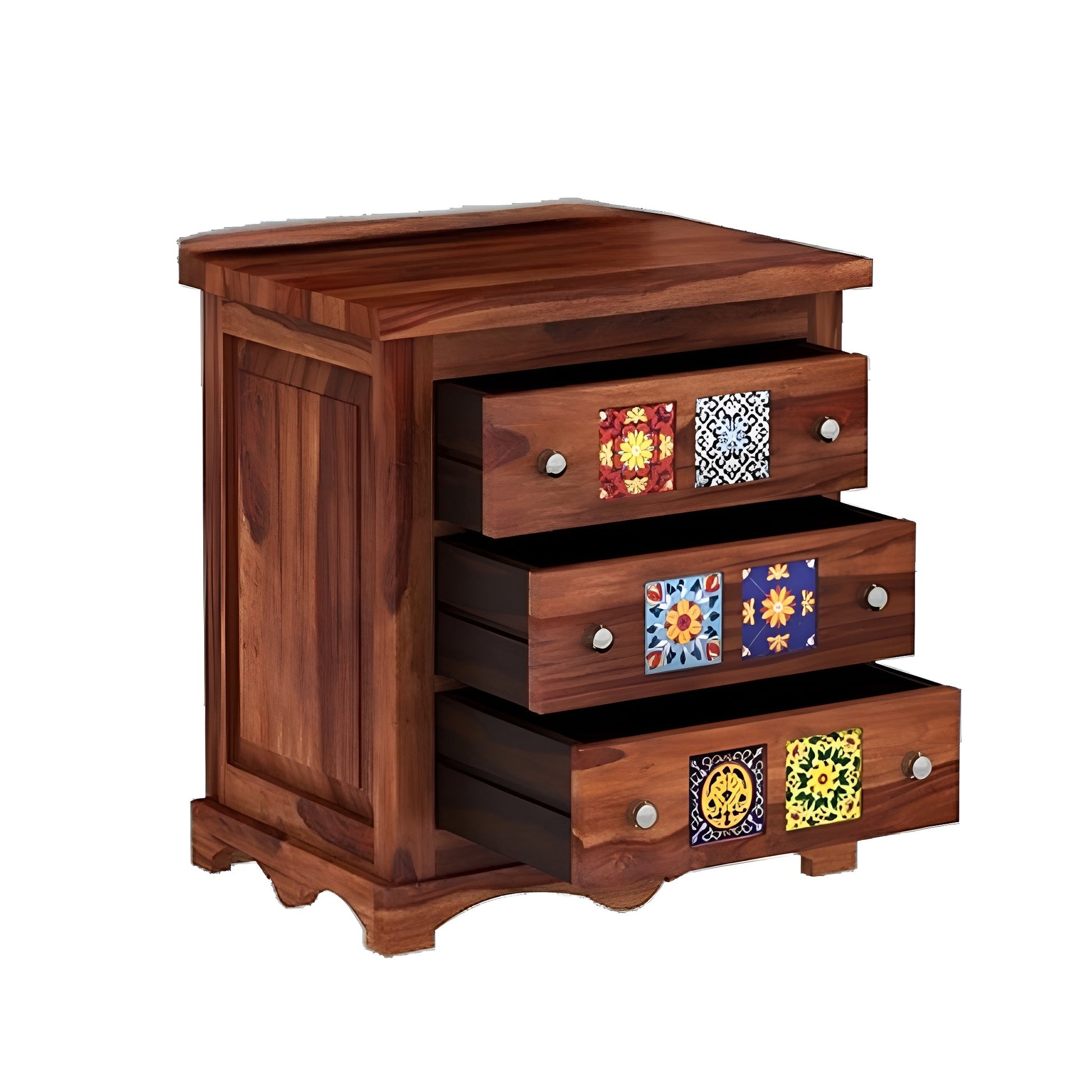 Larkin Solid Sheesham Wood Chest of Drawer