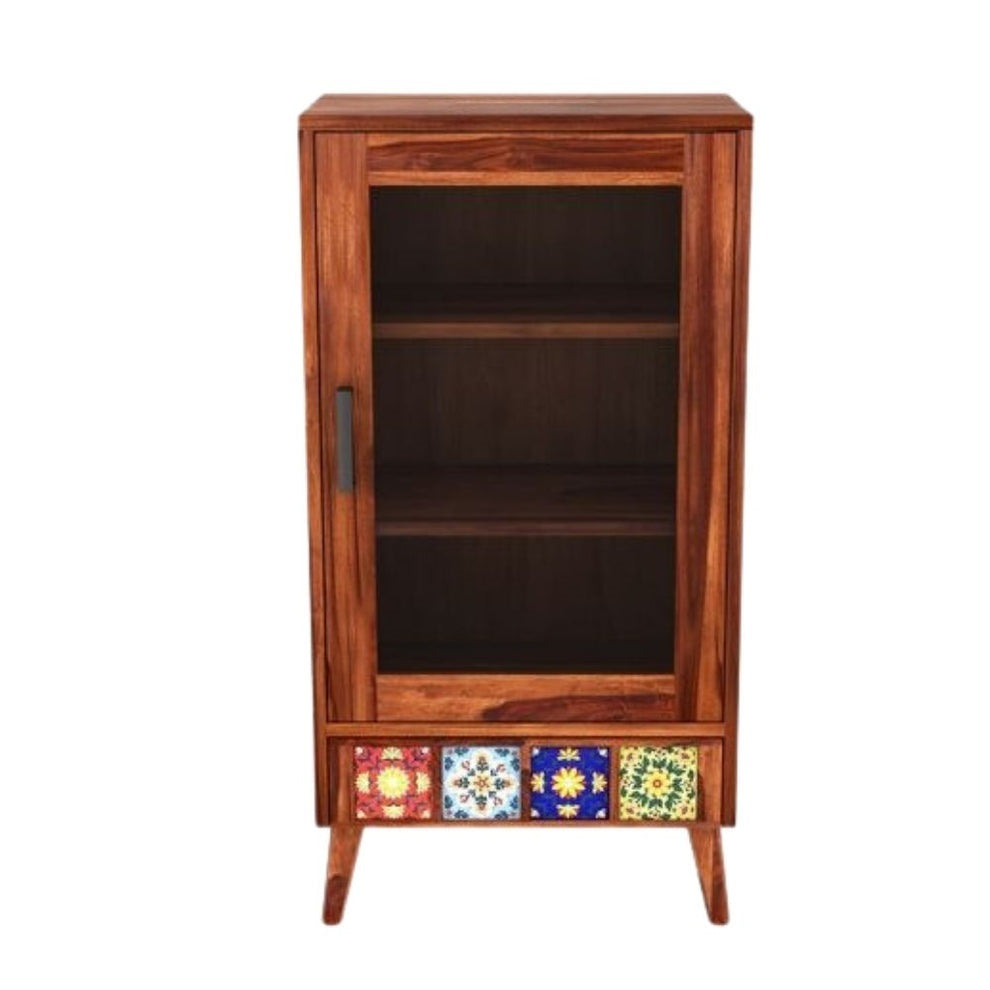 Ansel Solid Sheesham Wood Bookshelf