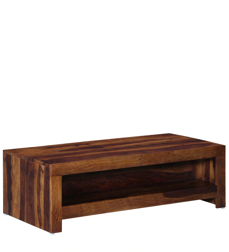 Hammond Solid Wood Coffee Table in Provincial Teak Finish