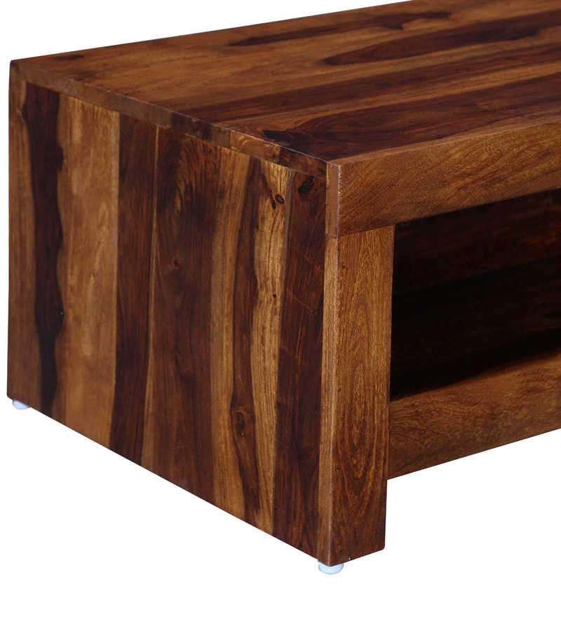 Hammond Solid Wood Coffee Table in Provincial Teak Finish