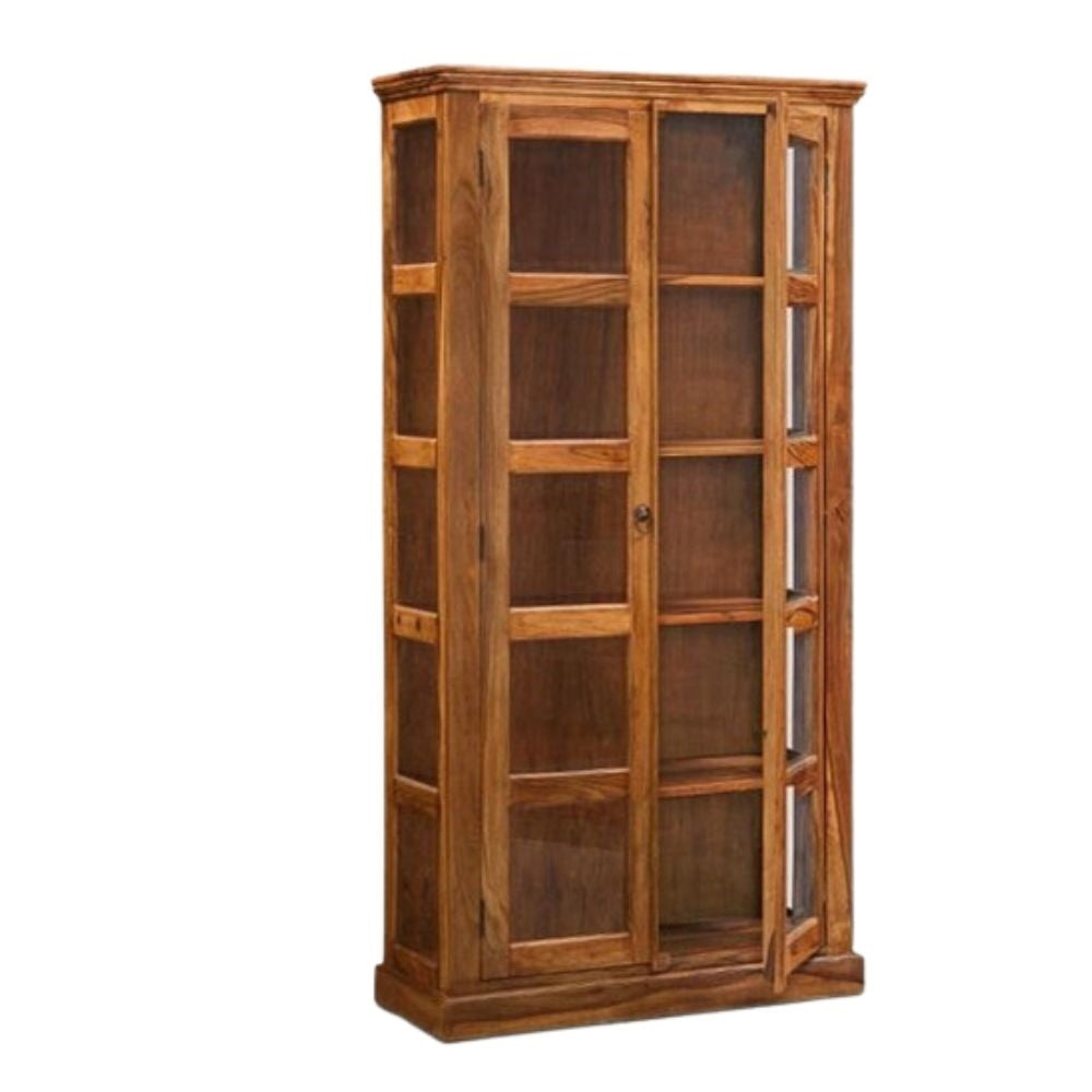 Carys Solid Sheesham Wood Bookshelf