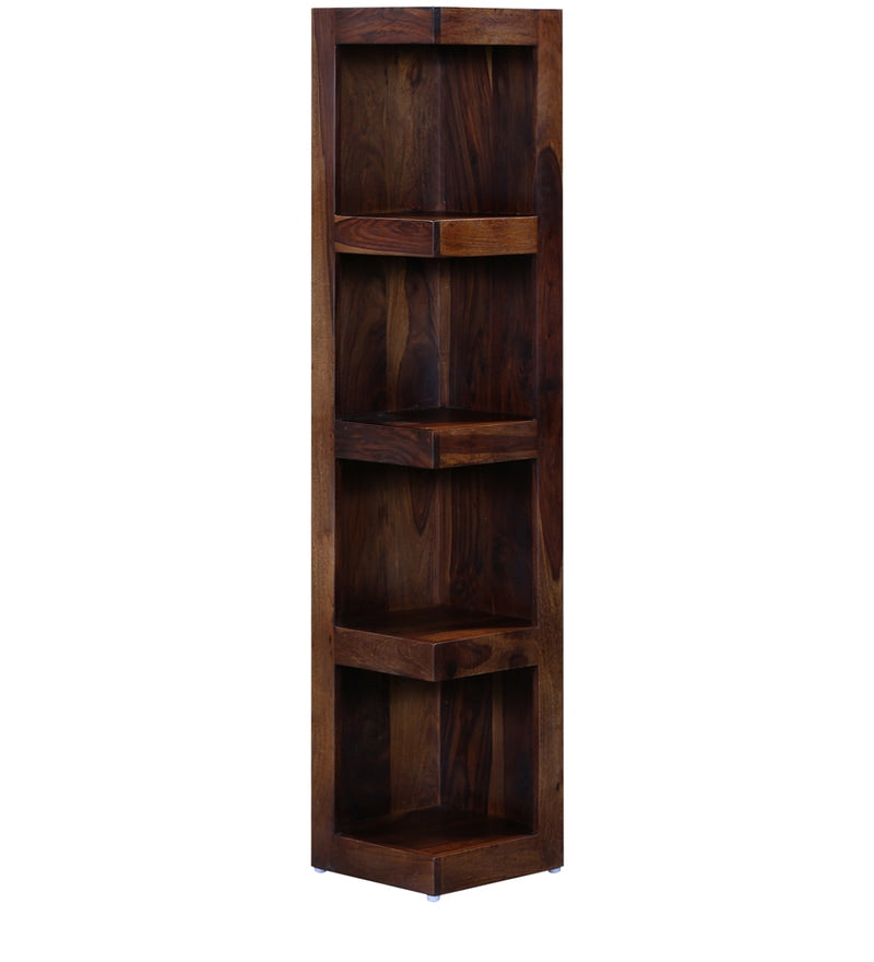 Anderson Solid Wood Book Shelf in Provincial Teak Finish