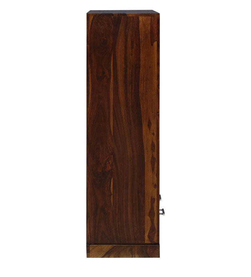 Pietro Solid Wood Book Shelf in Dual Tone Finish