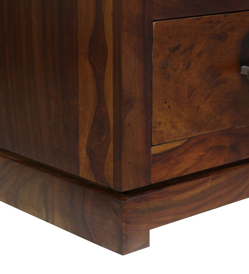 Pietro Solid Wood Book Shelf in Dual Tone Finish