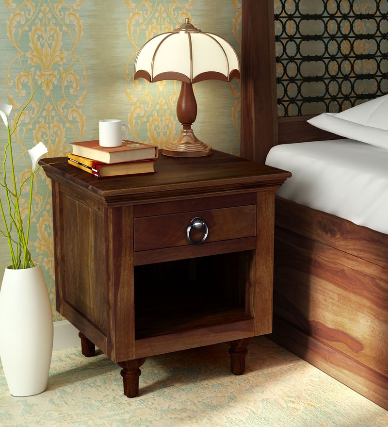 Harley Bed Harleston Solid Wood Night Stand in Provincial Teak Finish