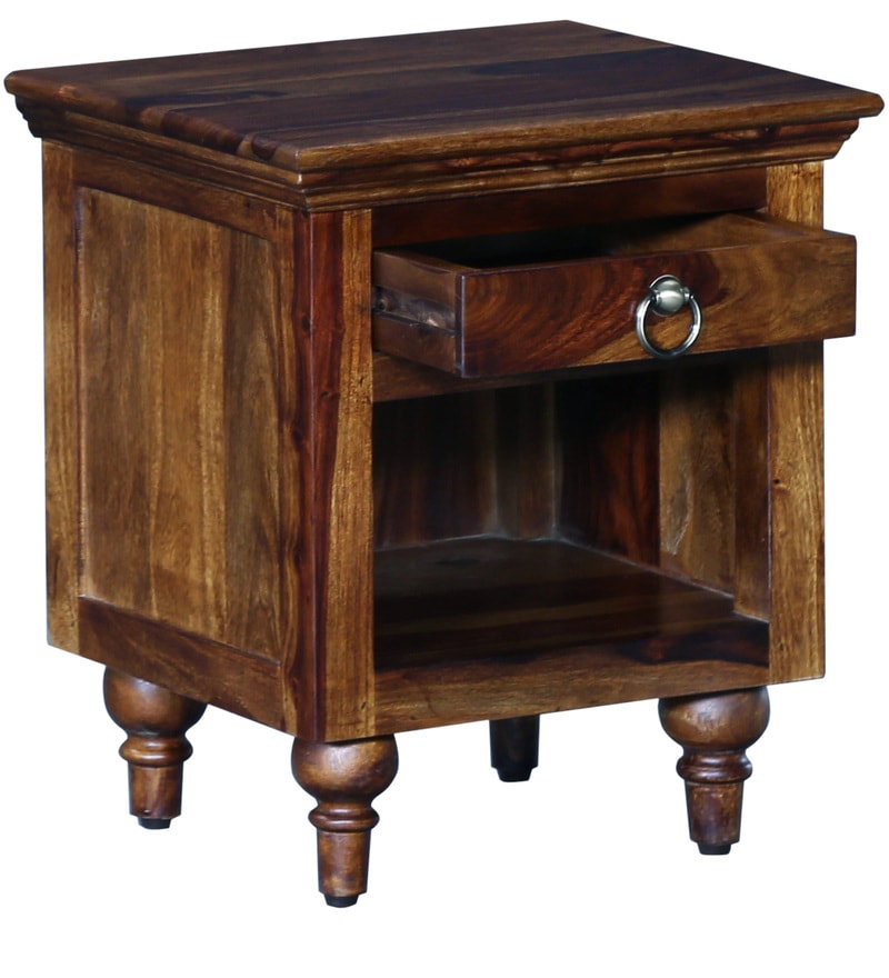 Harley Bed Harleston Solid Wood Night Stand in Provincial Teak Finish