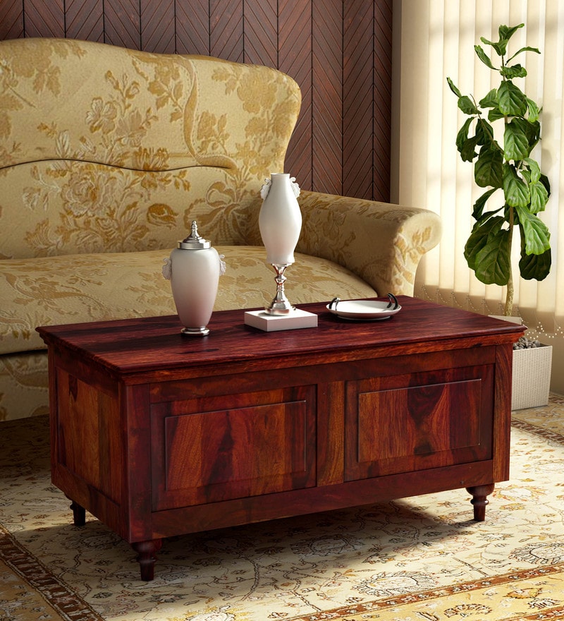 Danny Wood Trunk in Honey Oak Finish