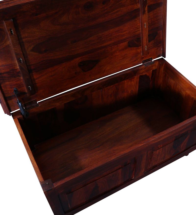 Danny Wood Trunk in Honey Oak Finish