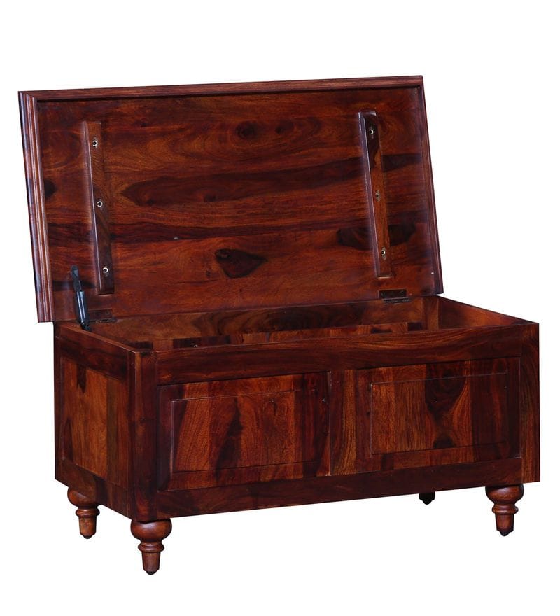 Danny Wood Trunk in Honey Oak Finish