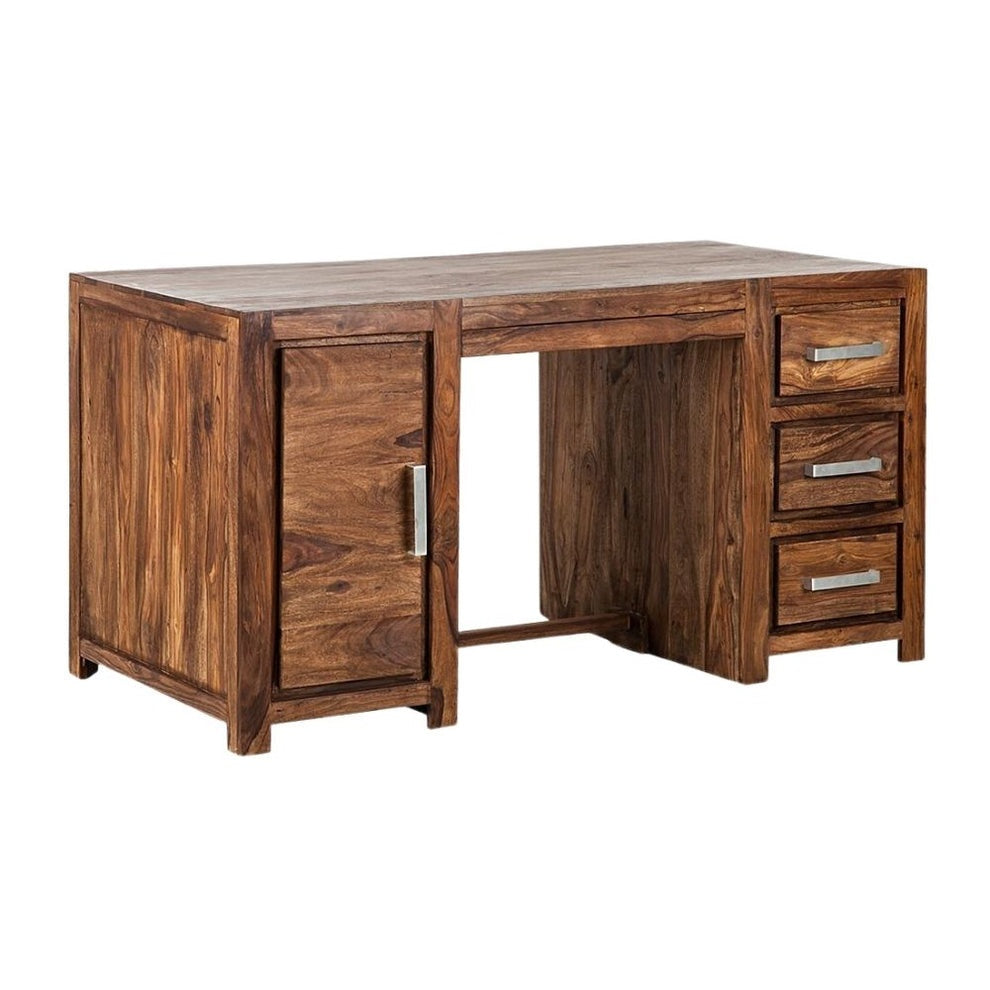 Blythe Solid Sheesham Wood Study Table