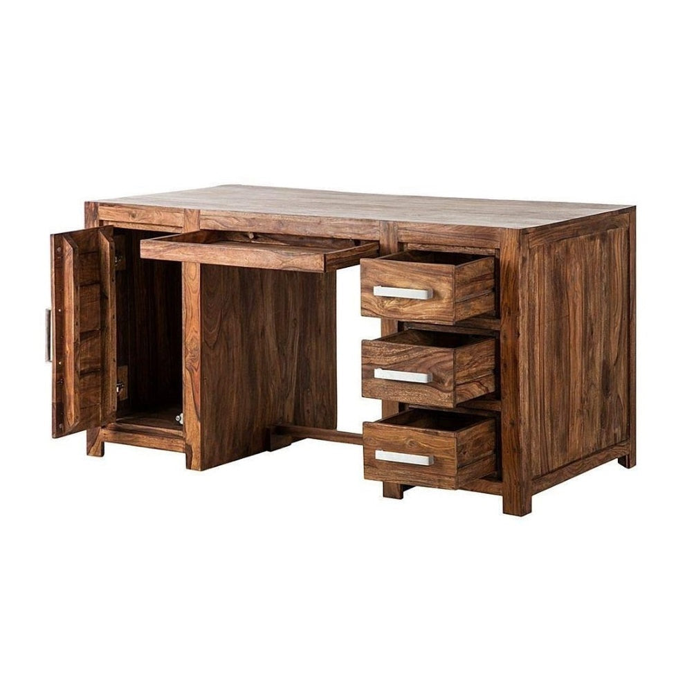 Blythe Solid Sheesham Wood Study Table