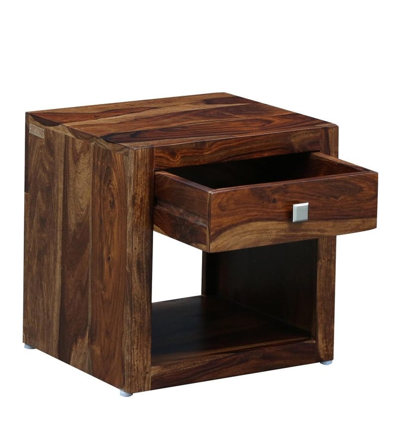 Ferguson Bed Night Stand in Rustic Teak Finish