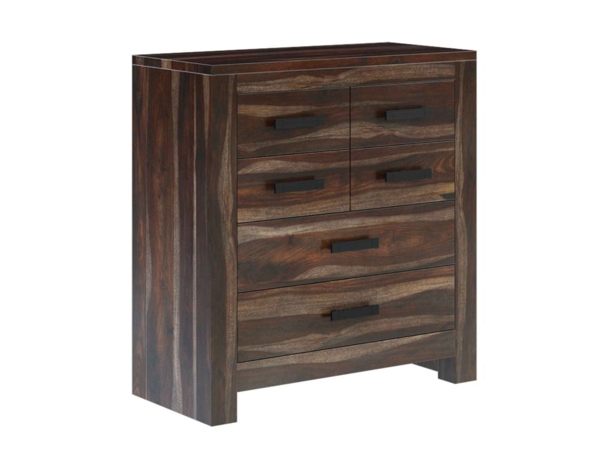 Beckett Solid Sheesham Wood Chest of Drawer