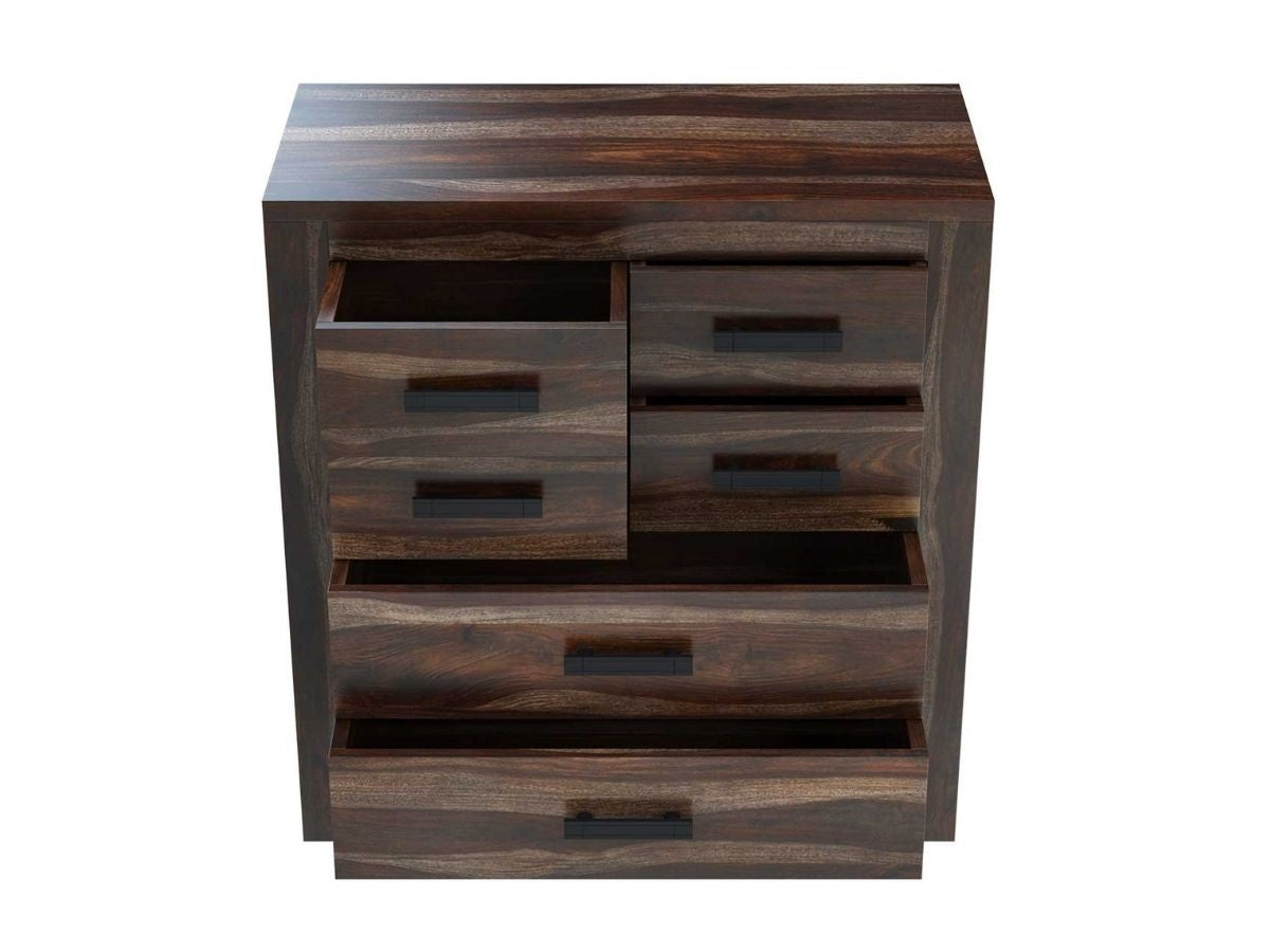 Beckett Solid Sheesham Wood Chest of Drawer