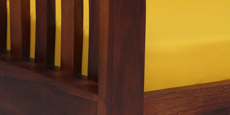 Raiden 3 Seater Sofa in Honey Oak Finish