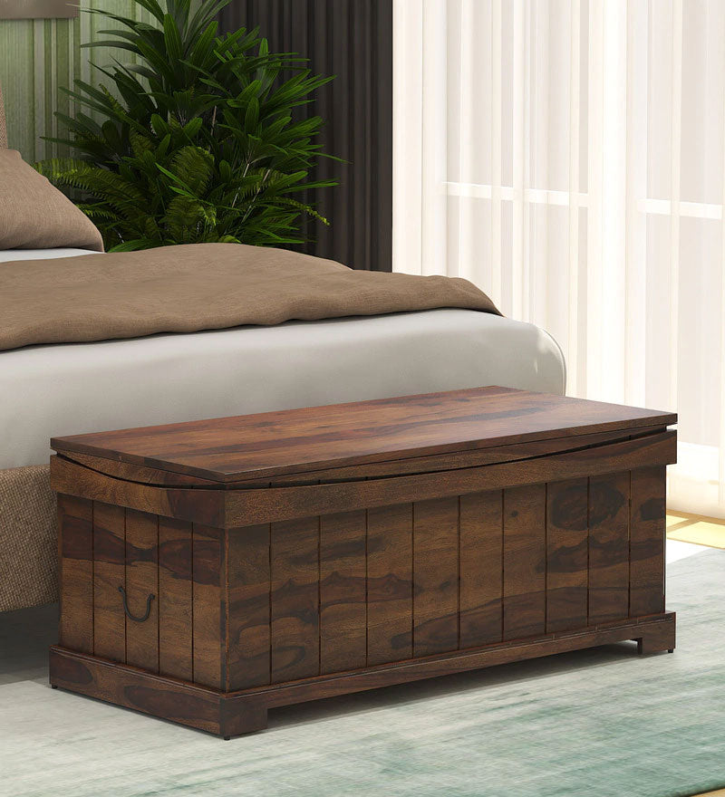 Danny Wood Trunk in Provincial Teak Finish