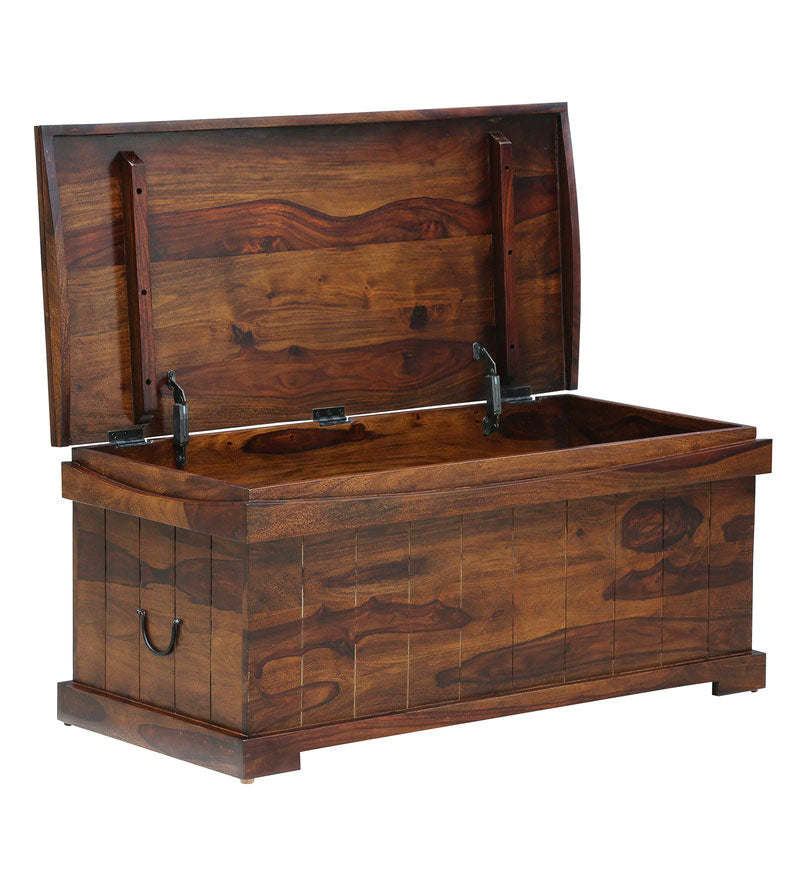 Danny Wood Trunk in Provincial Teak Finish