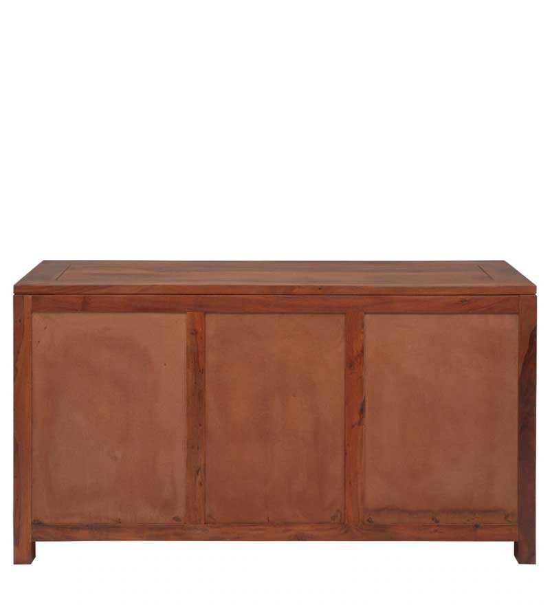Jett Sideboard Solidwood Cabinet In Brown Finish