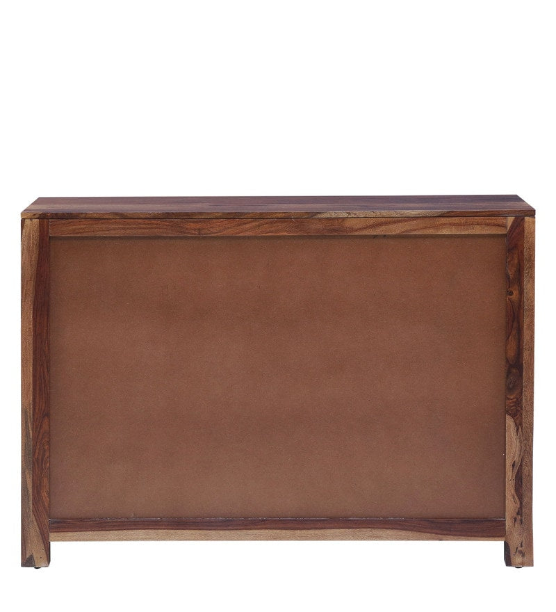 Kerry Solid Wood Sideboard in Rustic Teak Finish