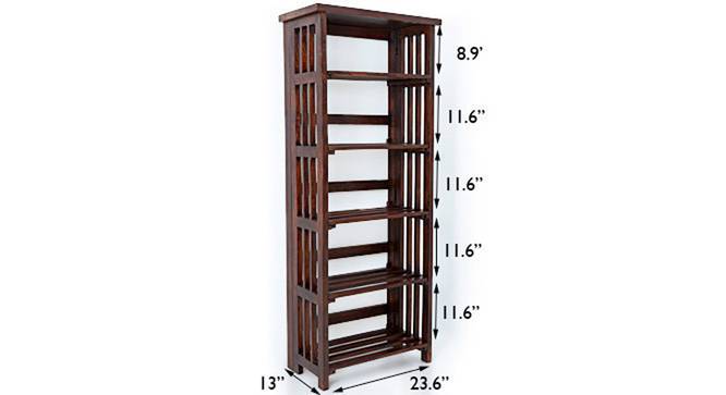 Hamlin Folding Book Shelf