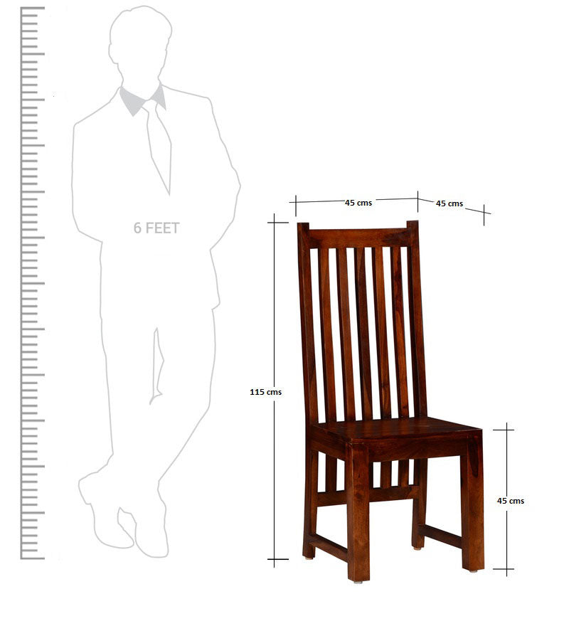 Solid Abbey  Wood Armchair